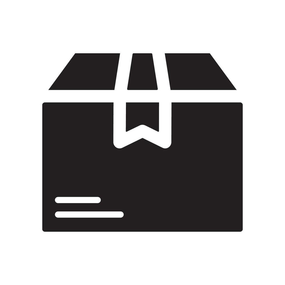 box package symbol icon vector design illustration