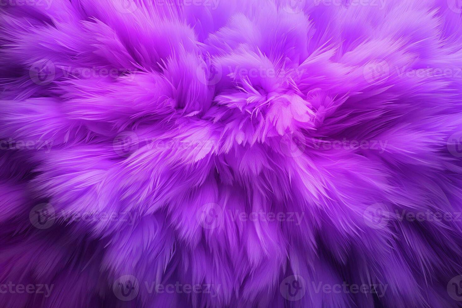 Abstract bright violet, purple artificial fluffy background, generative ai photo