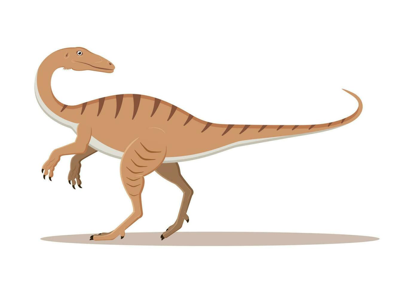 celofisis dinosaurio dibujos animados personaje vector ilustración