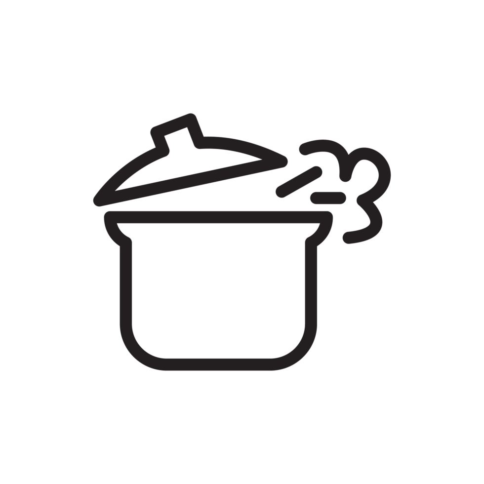 icon tools in the kitchen, black icon png