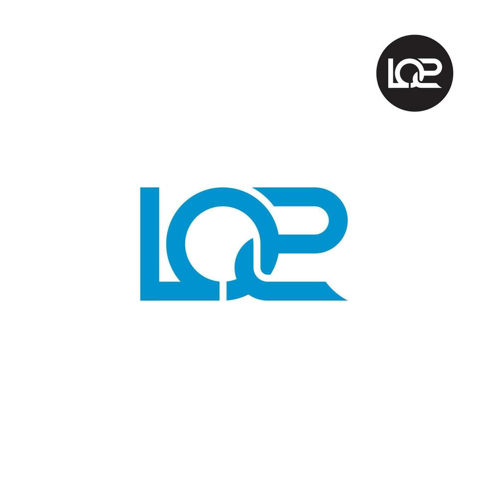 Letter LO2 Monogram Logo Design vector
