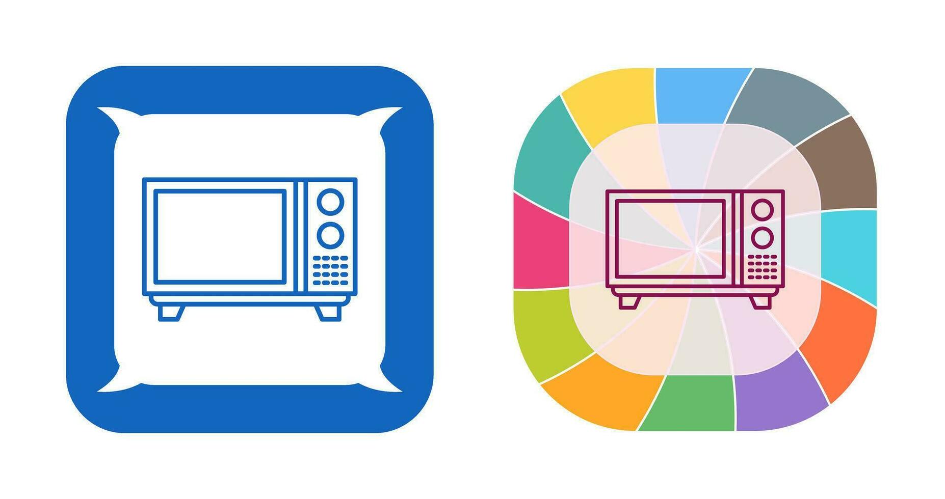 Microwave Vector Icon