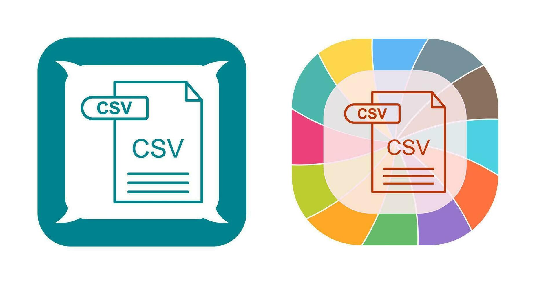 CSV Vector Icon