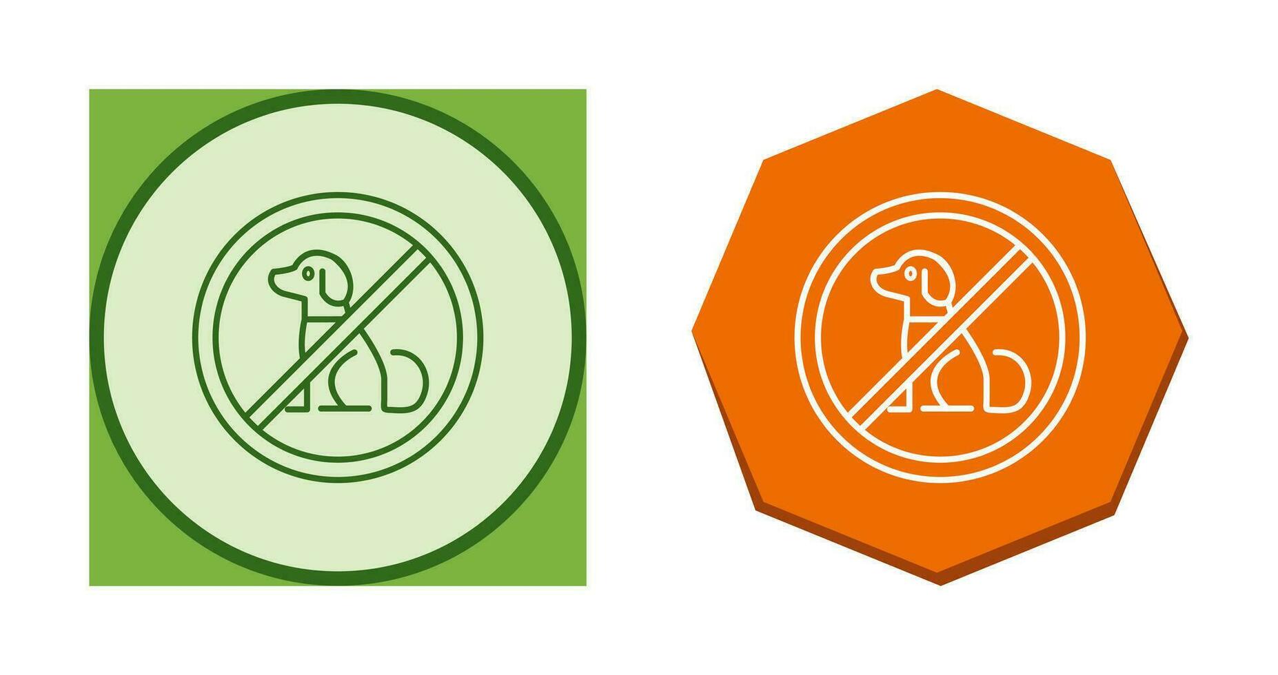 No Pets Vector Icon