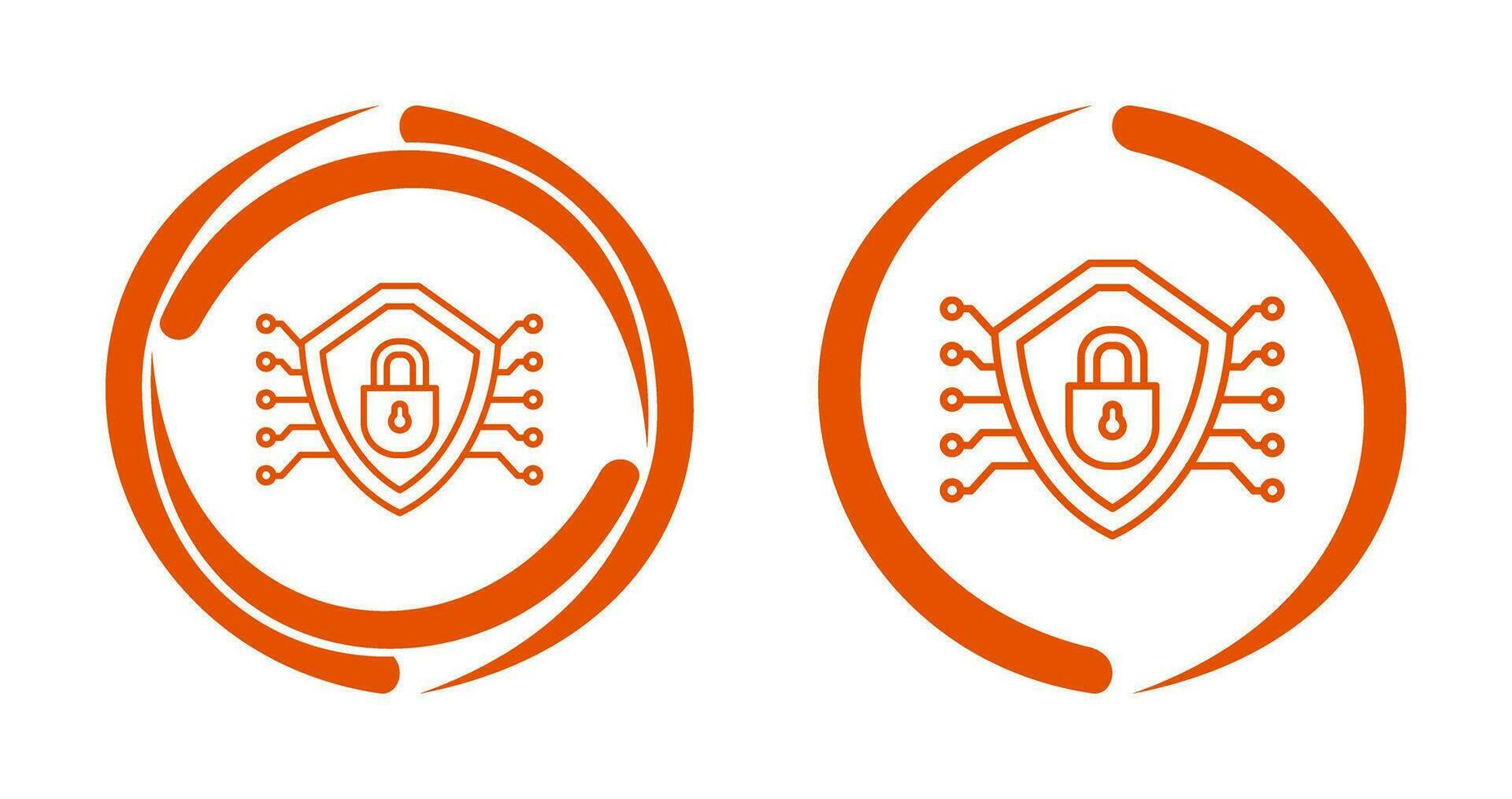 Cyber Security Vector Icon