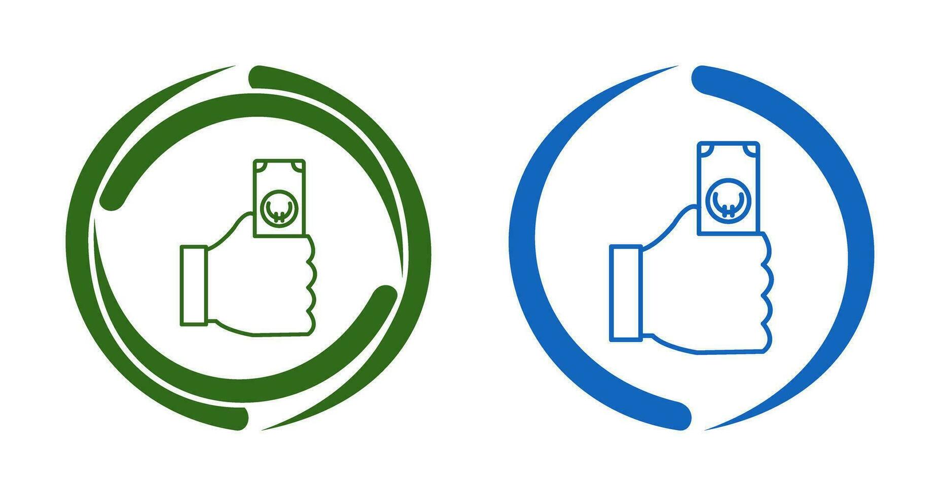 Unique Cash Vector Icon