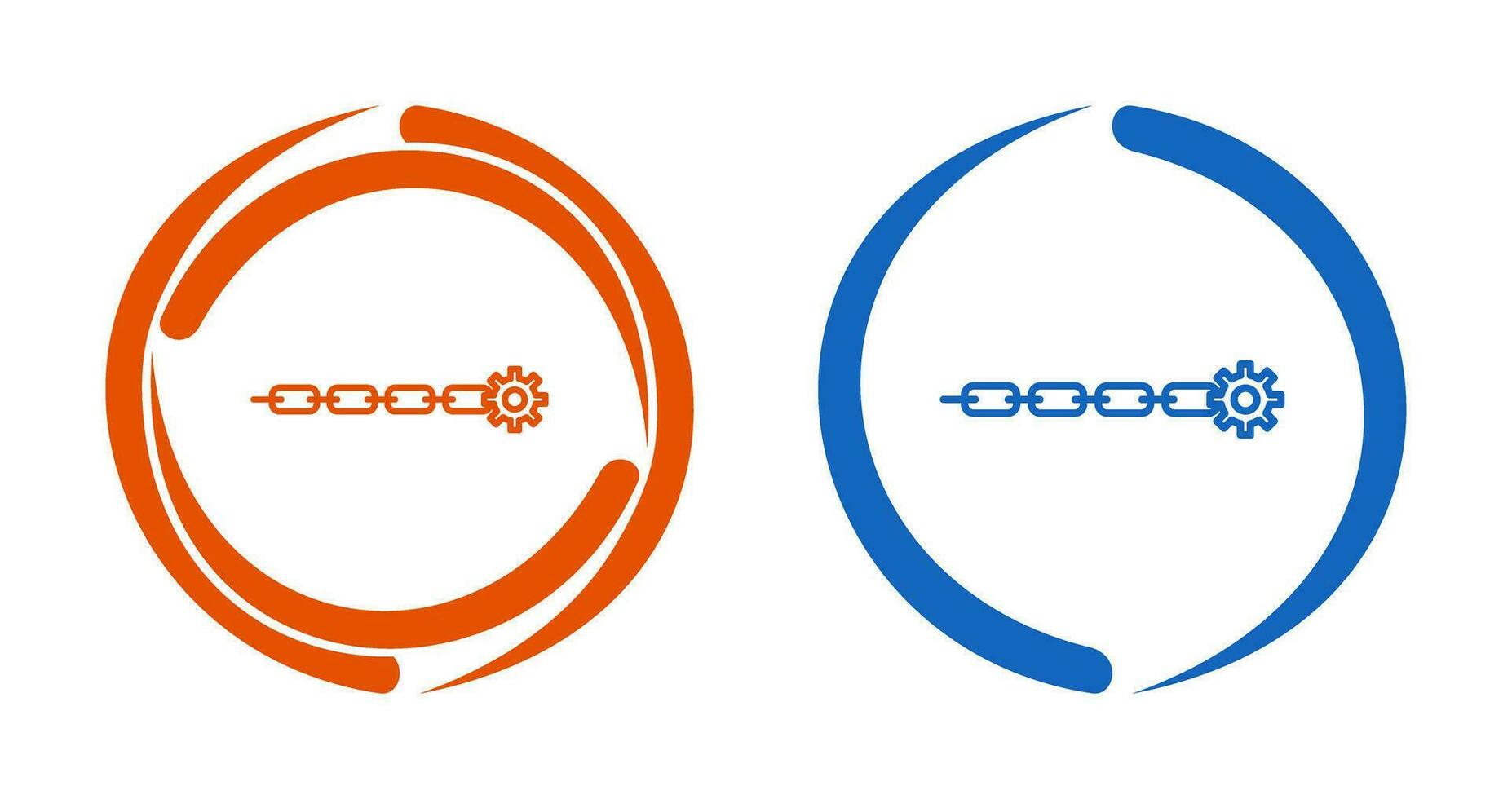 Unique Link Sales Vector Icon