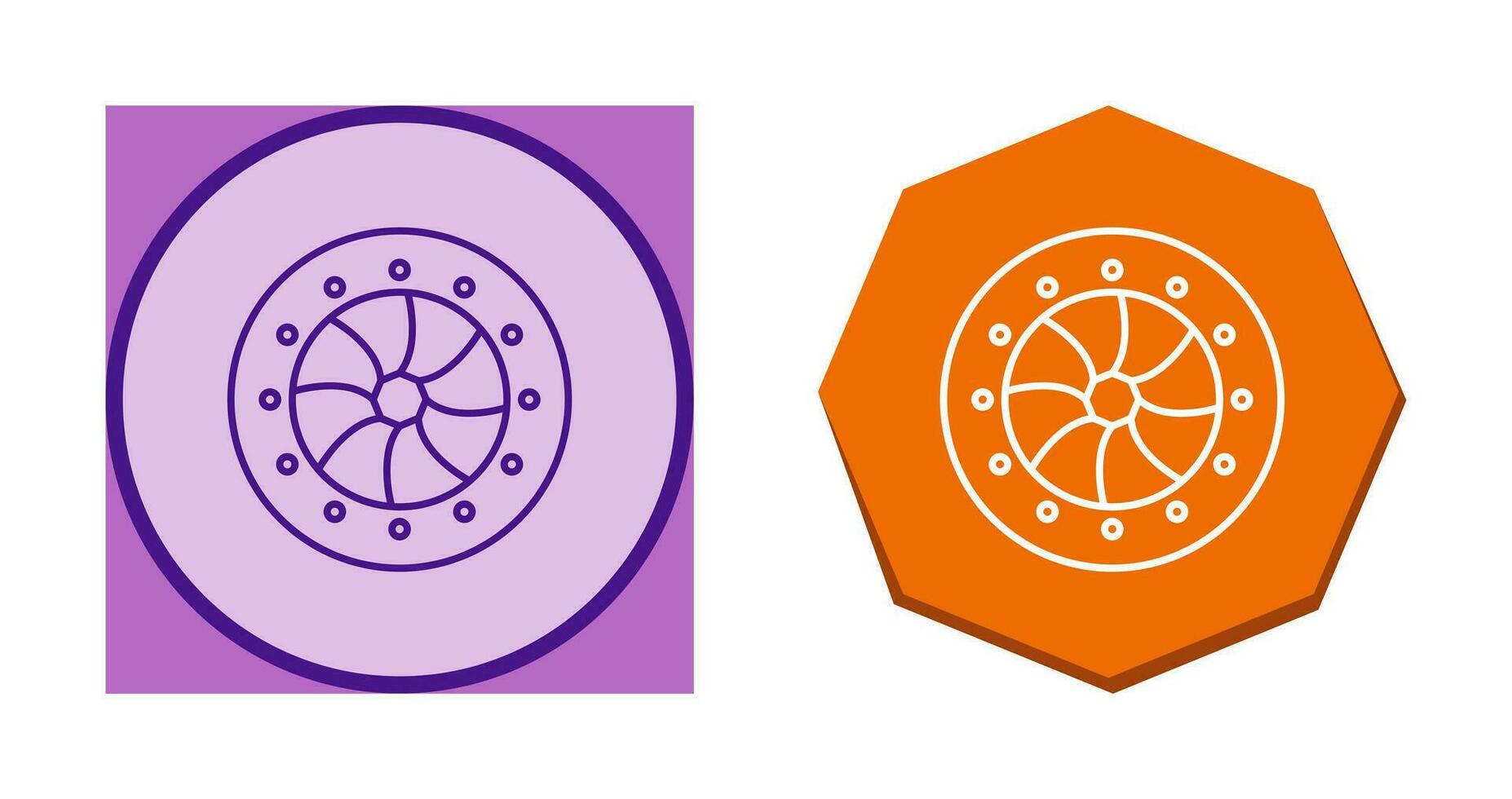 Unique Optical Diaphram Vector Icon