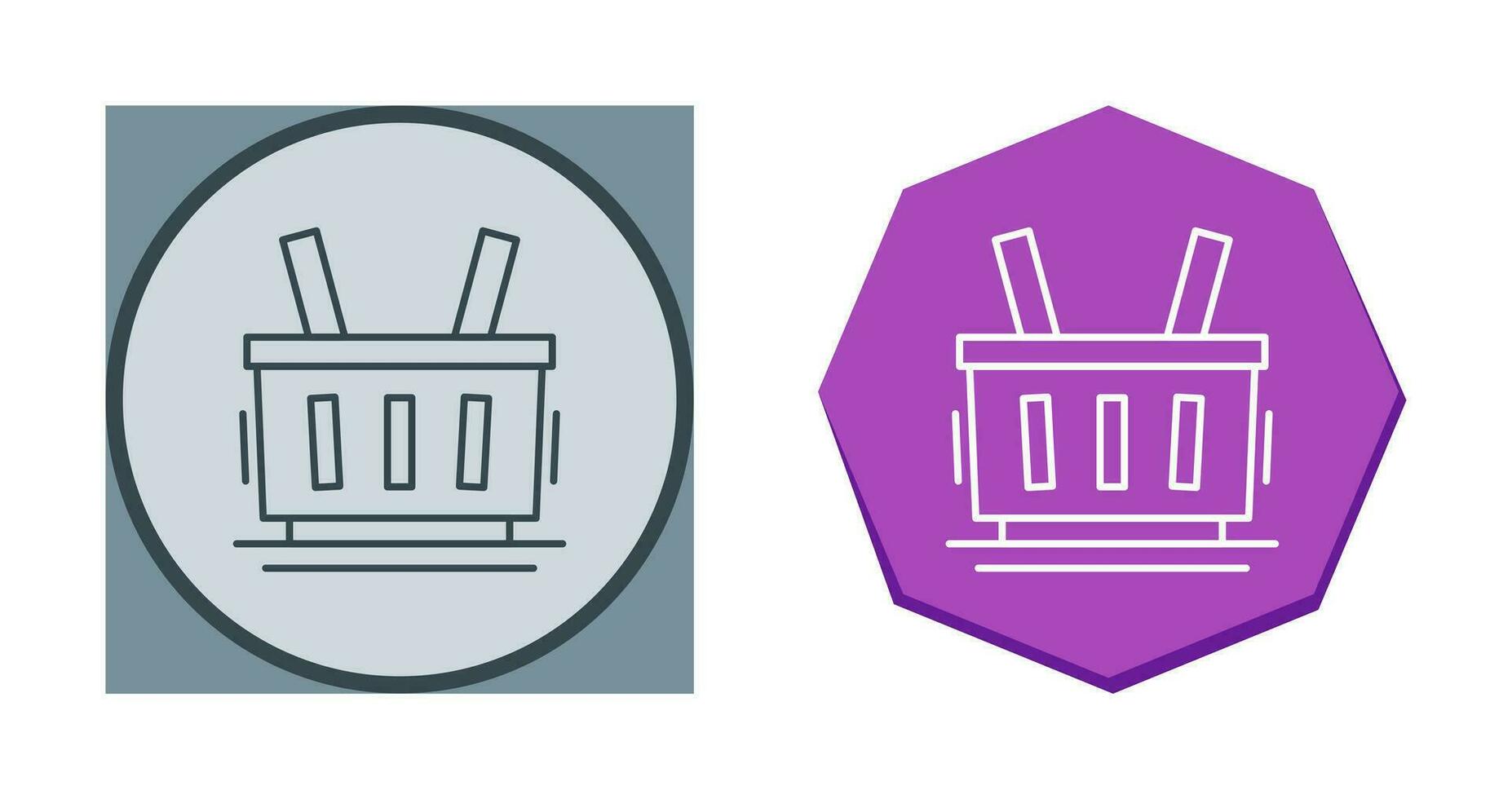 Shopping Basket Vector Icon