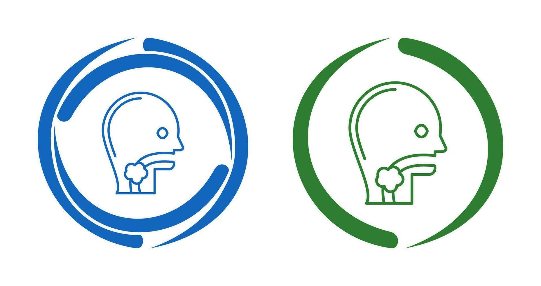 Throat Cancer Vector Icon