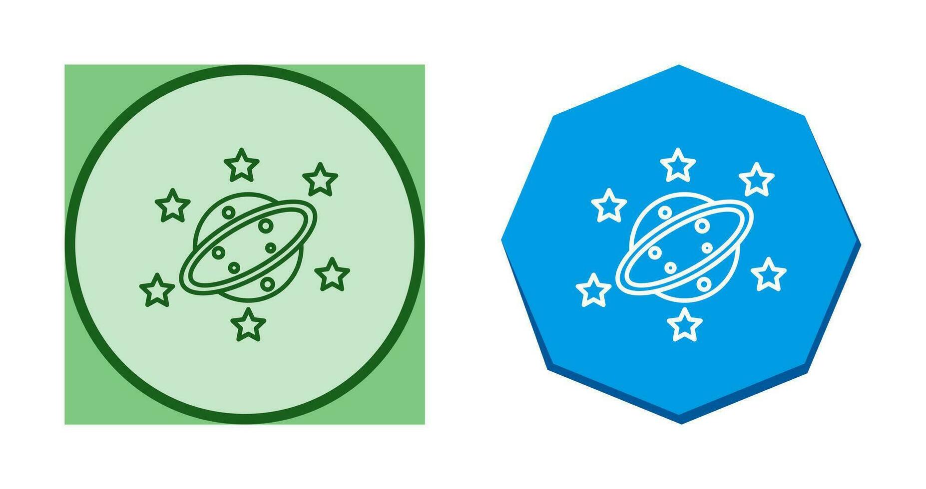 Saturn Vector Icon