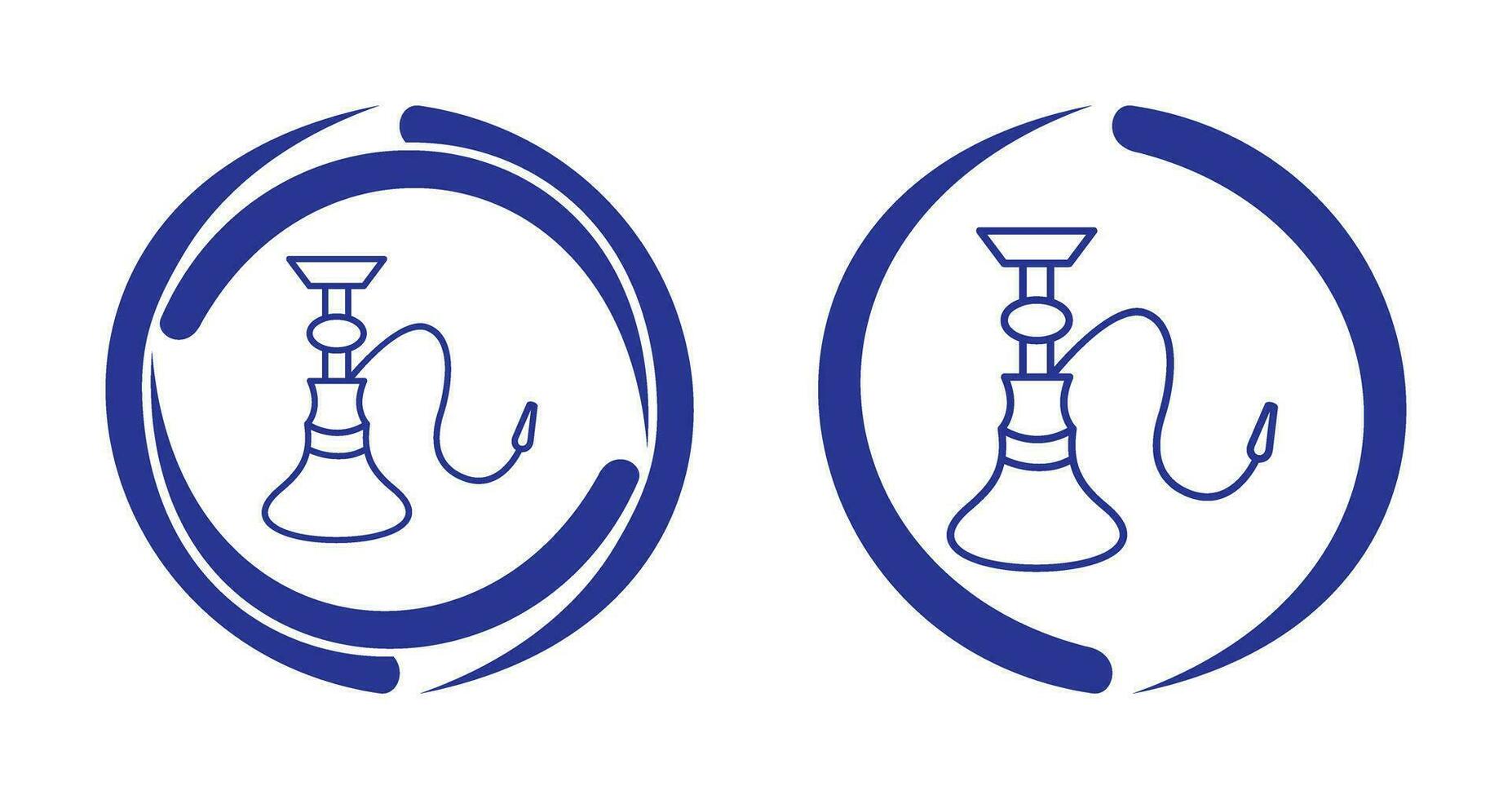 Unique Hookah Vector Icon