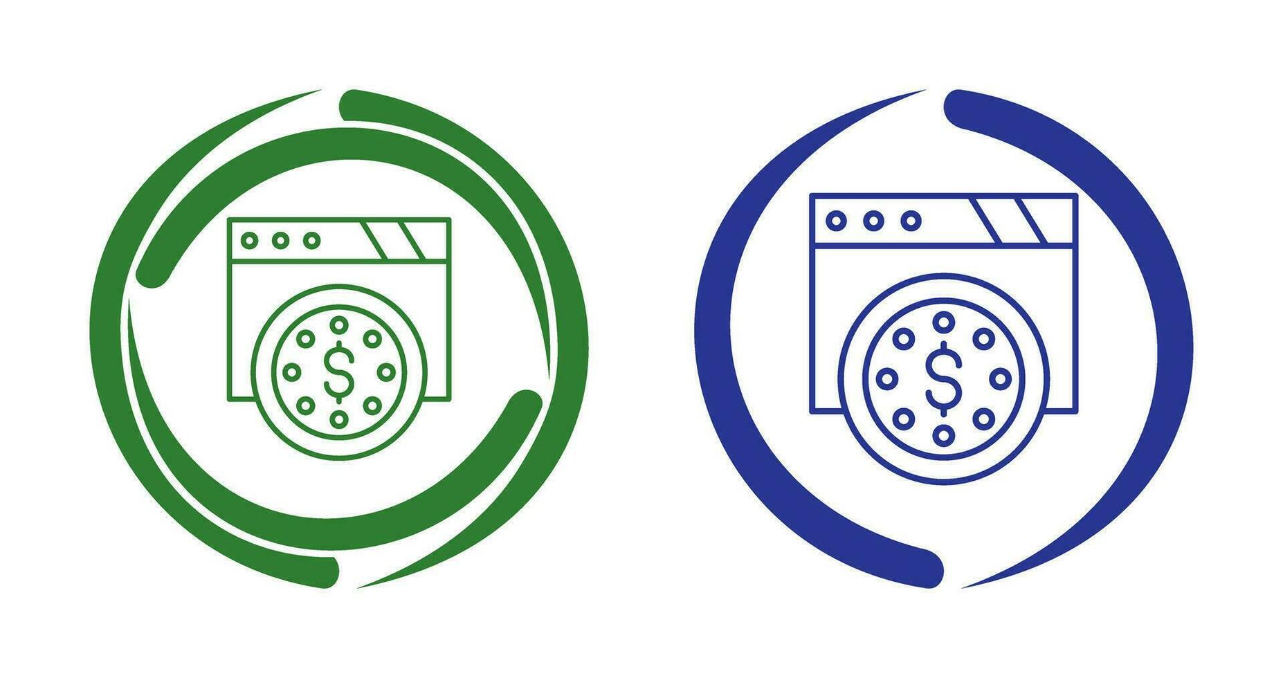 Dollar Coin Vector Icon