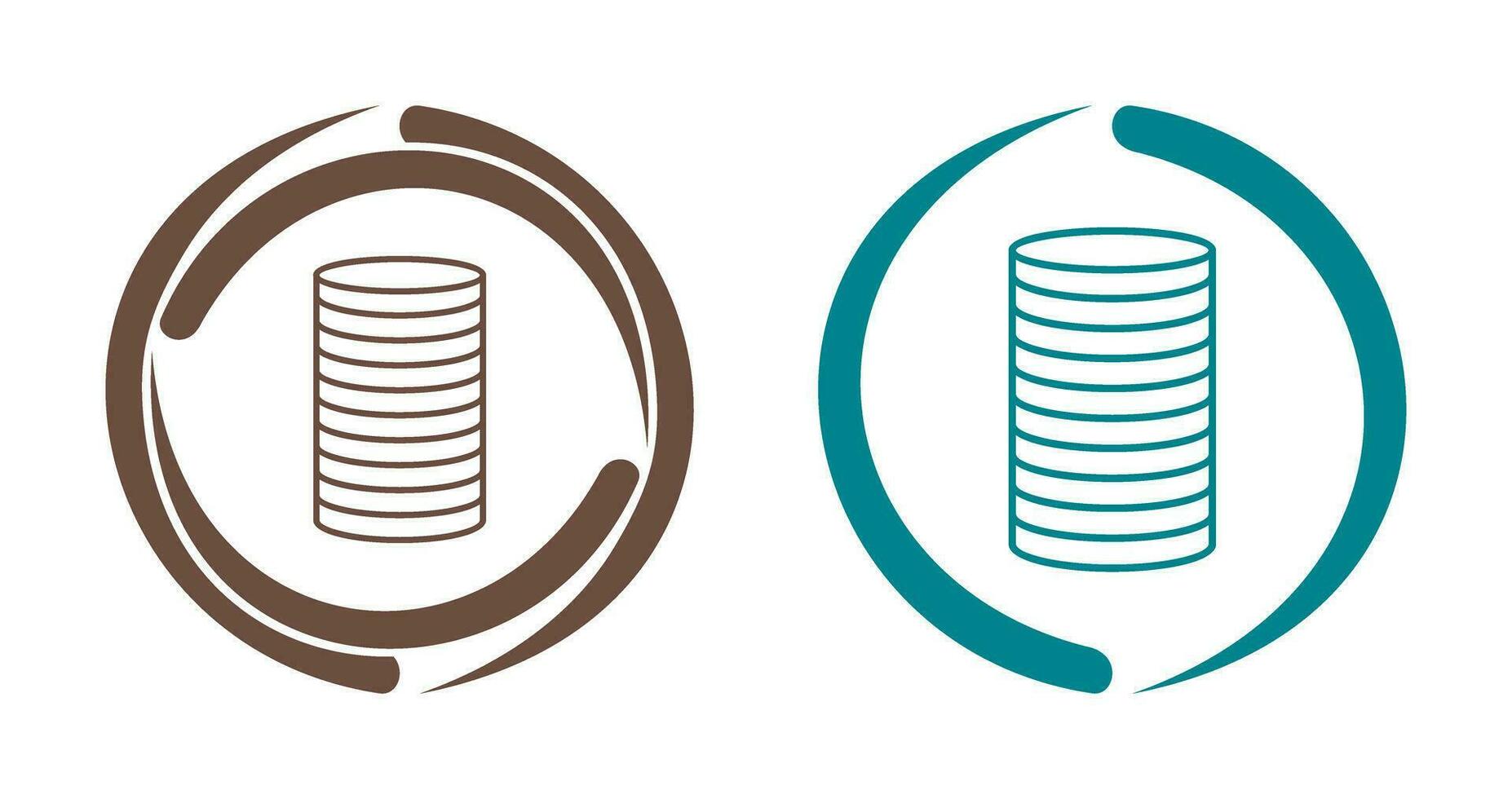 Stack of Coins Vector Icon