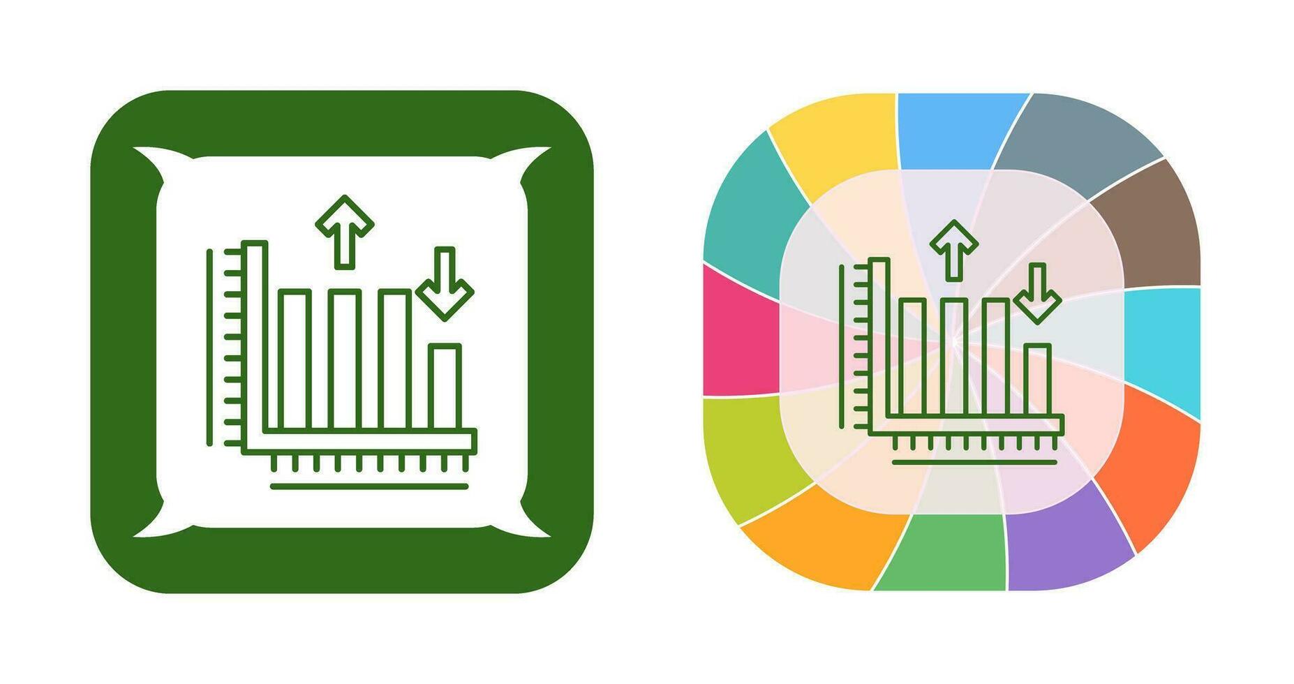 Bar Graph Vector Icon