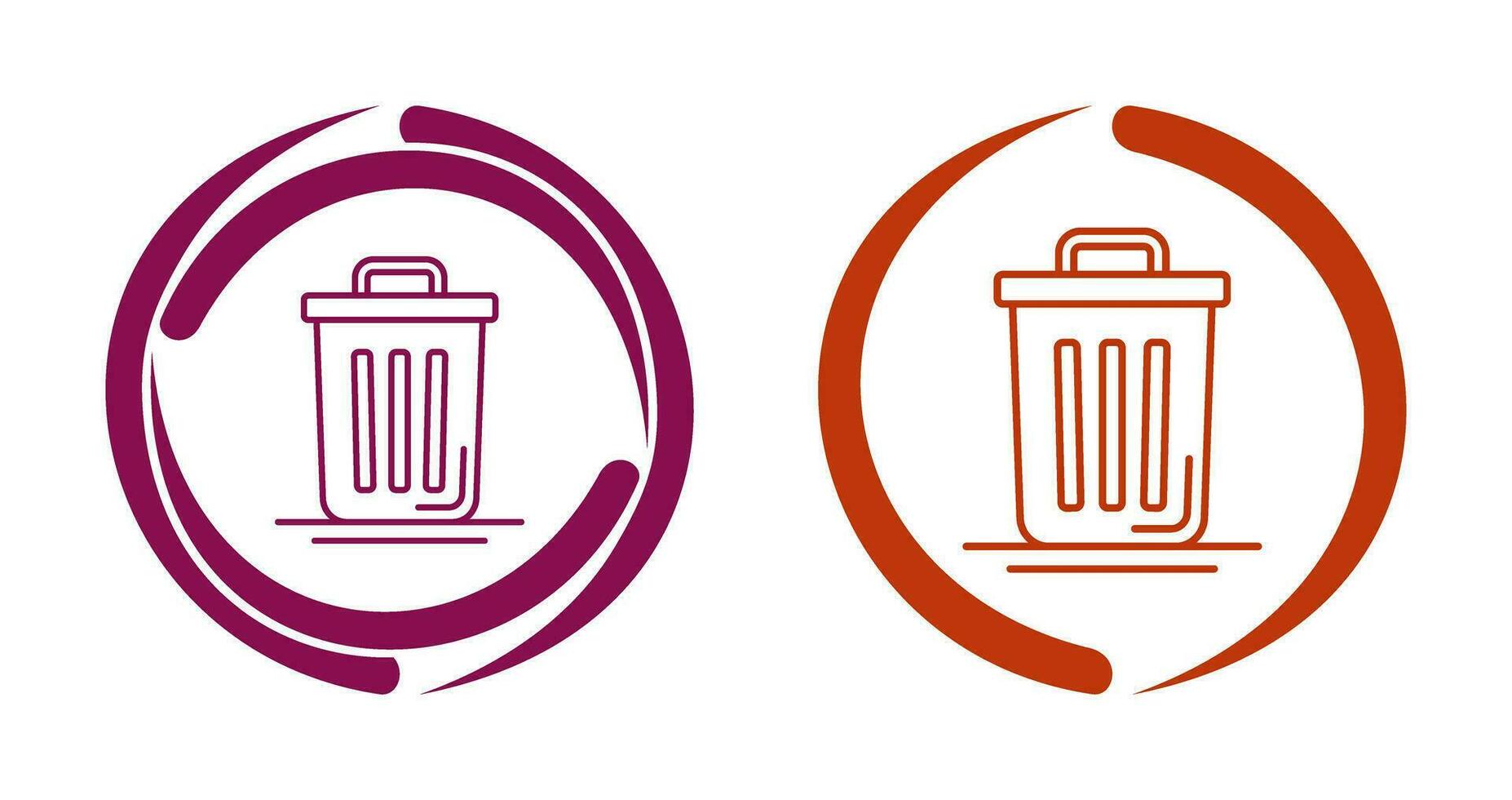 Trash Can Vector Icon