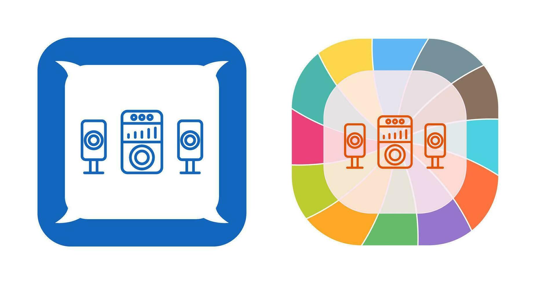 Sound System Vector Icon