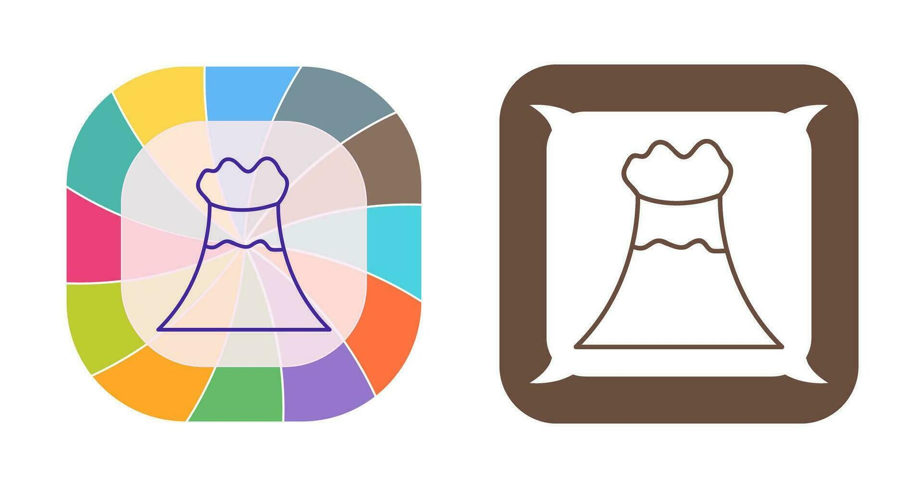 Volcano Vector Icon