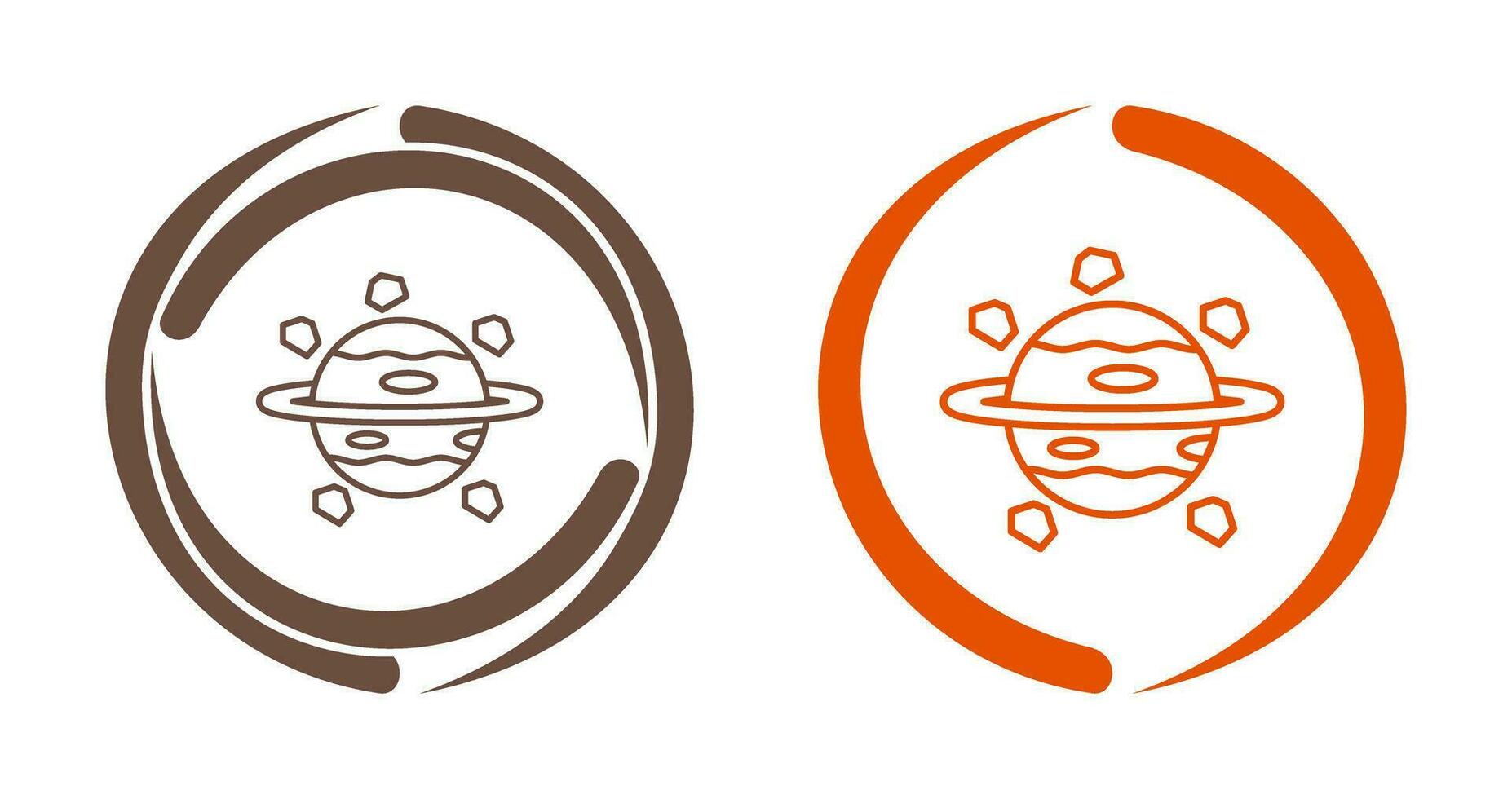Saturn Vector Icon