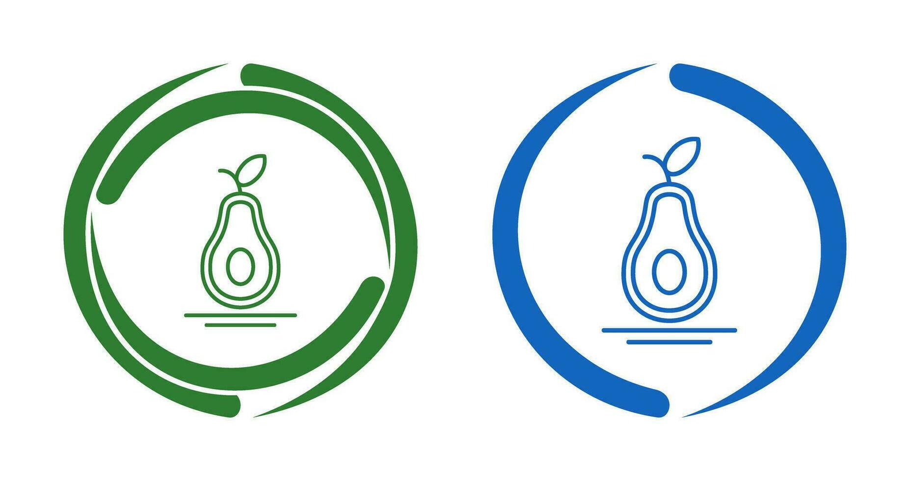 Avocado Vector Icon
