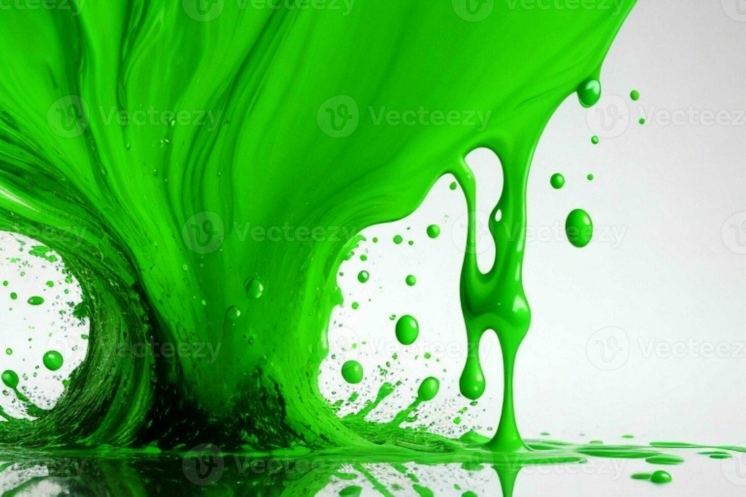Ink paint splash. AI Generative Pro Photo