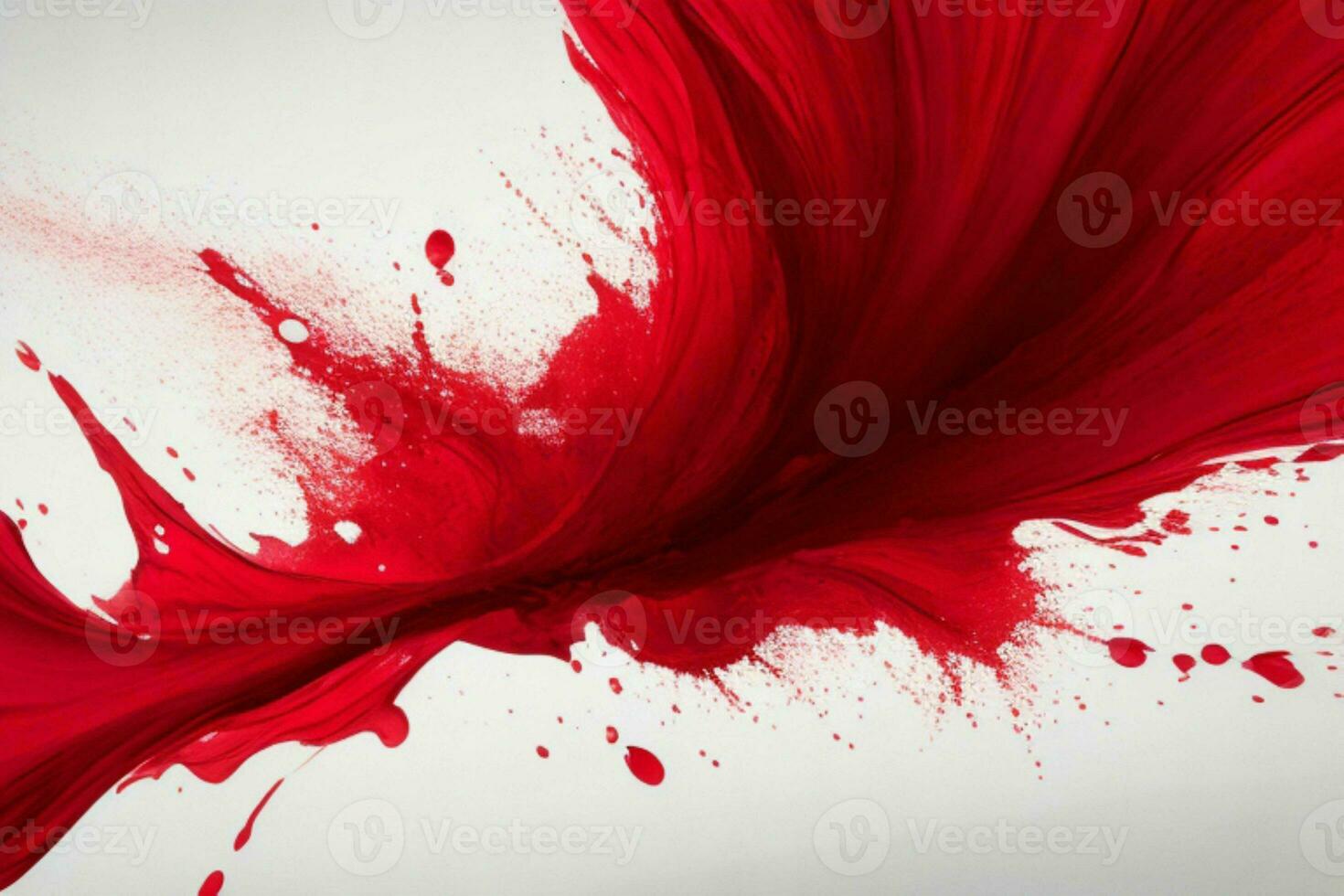 Ink paint splash. AI Generative Pro Photo