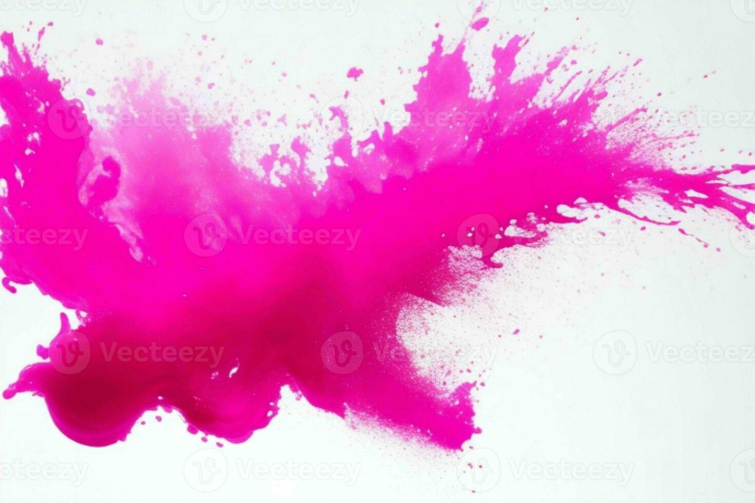 Ink paint splash. AI Generative Pro Photo