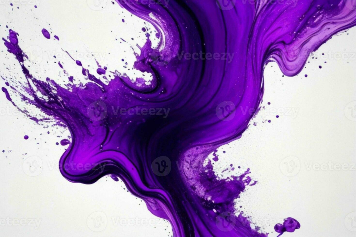 Ink paint splash. AI Generative Pro Photo