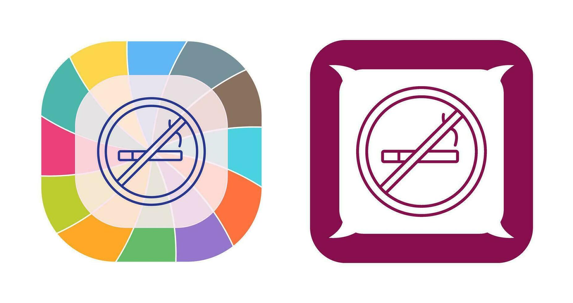 No Smoking Vector Icon