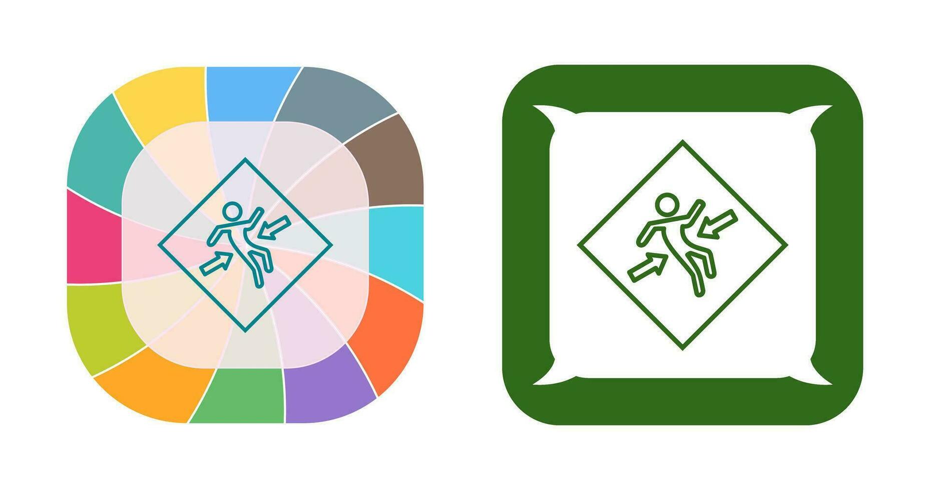 Crush Zone Vector Icon