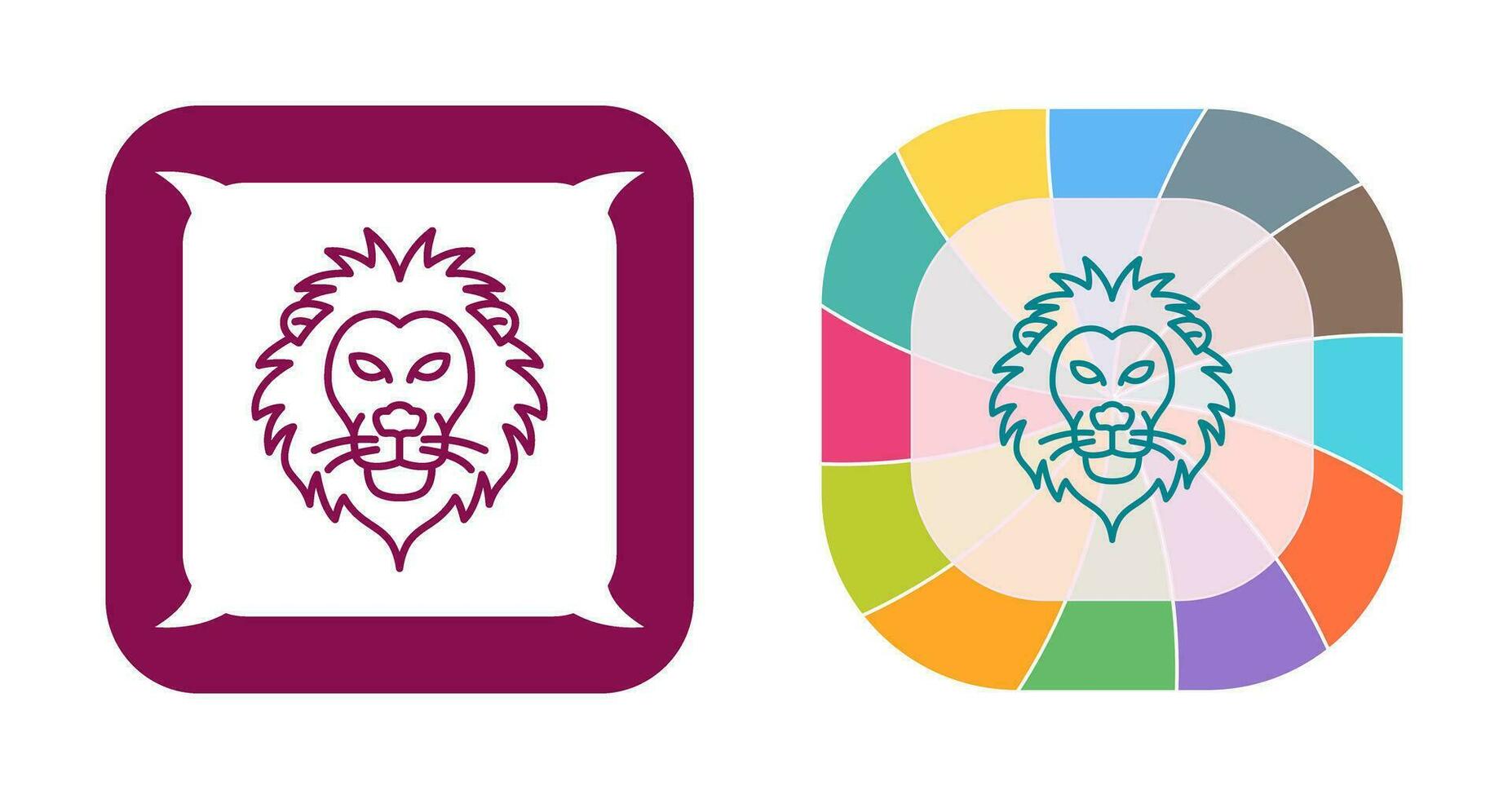 Lion Vector Icon