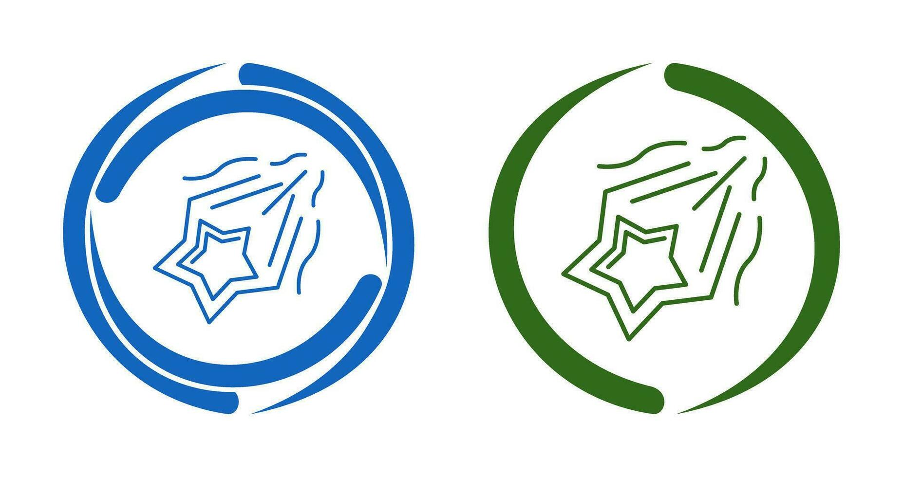 Shooting Star Vector Icon