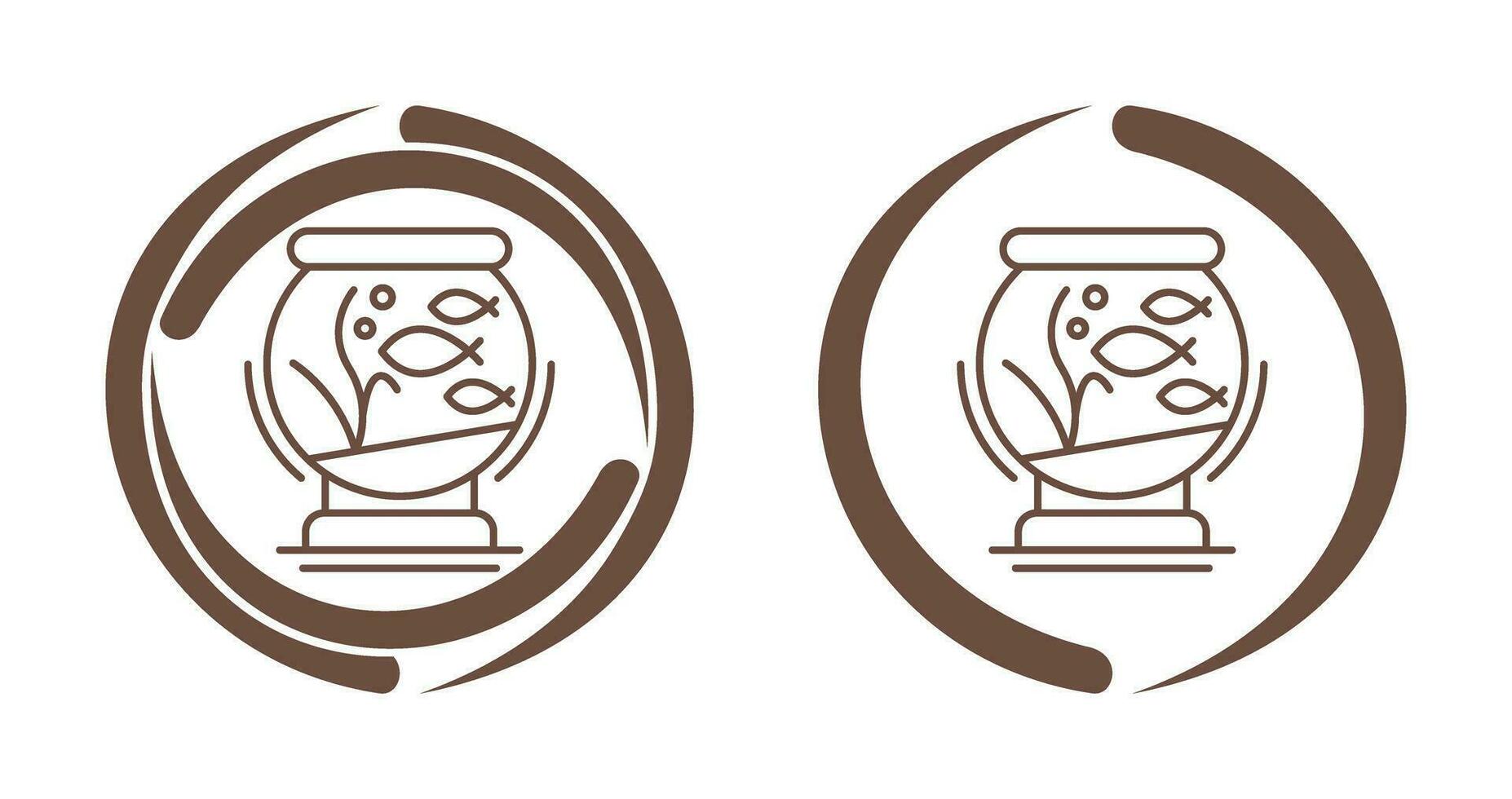 Fishbowl Vector Icon