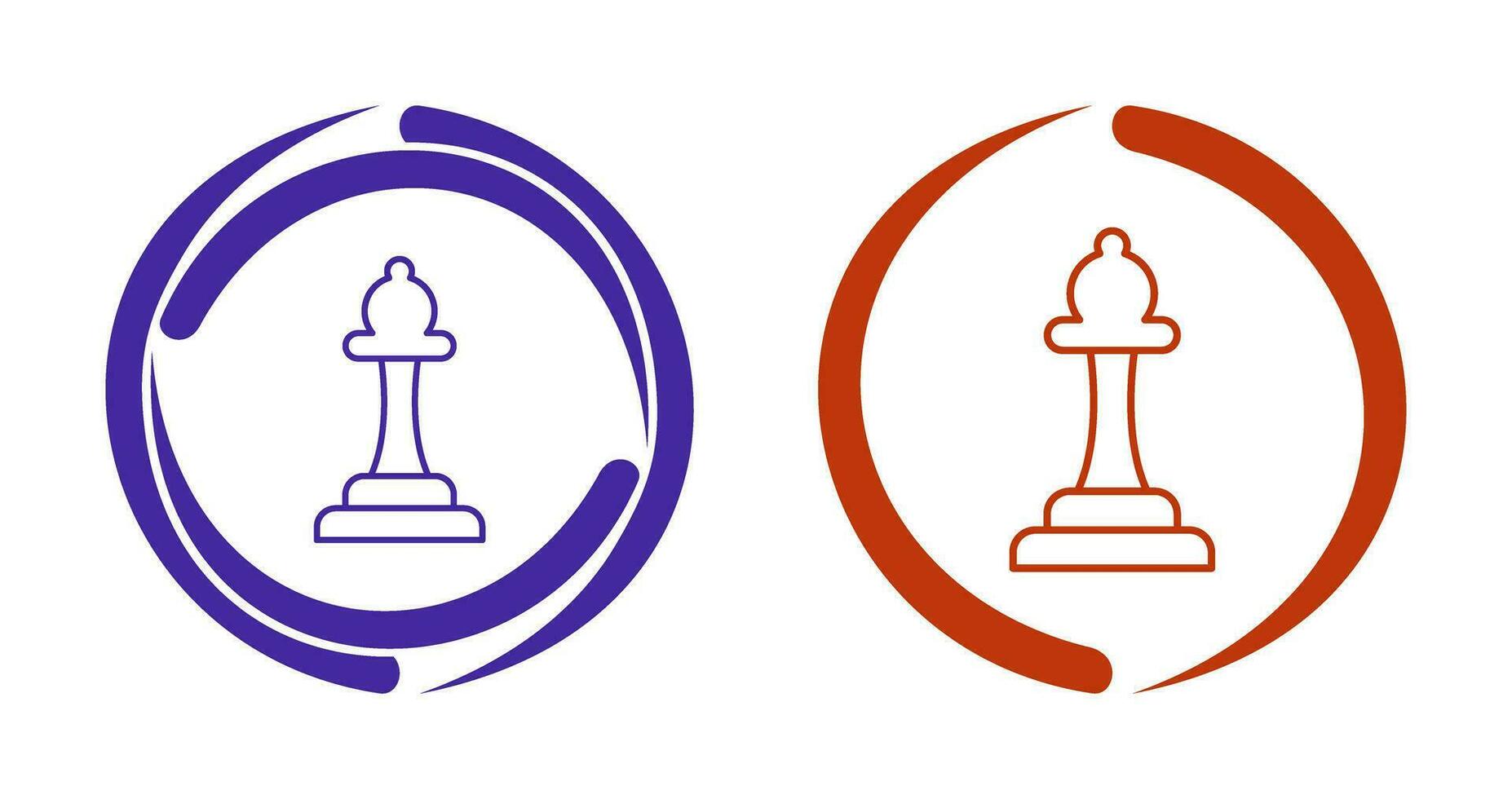 Unique Bishop Vector Icon