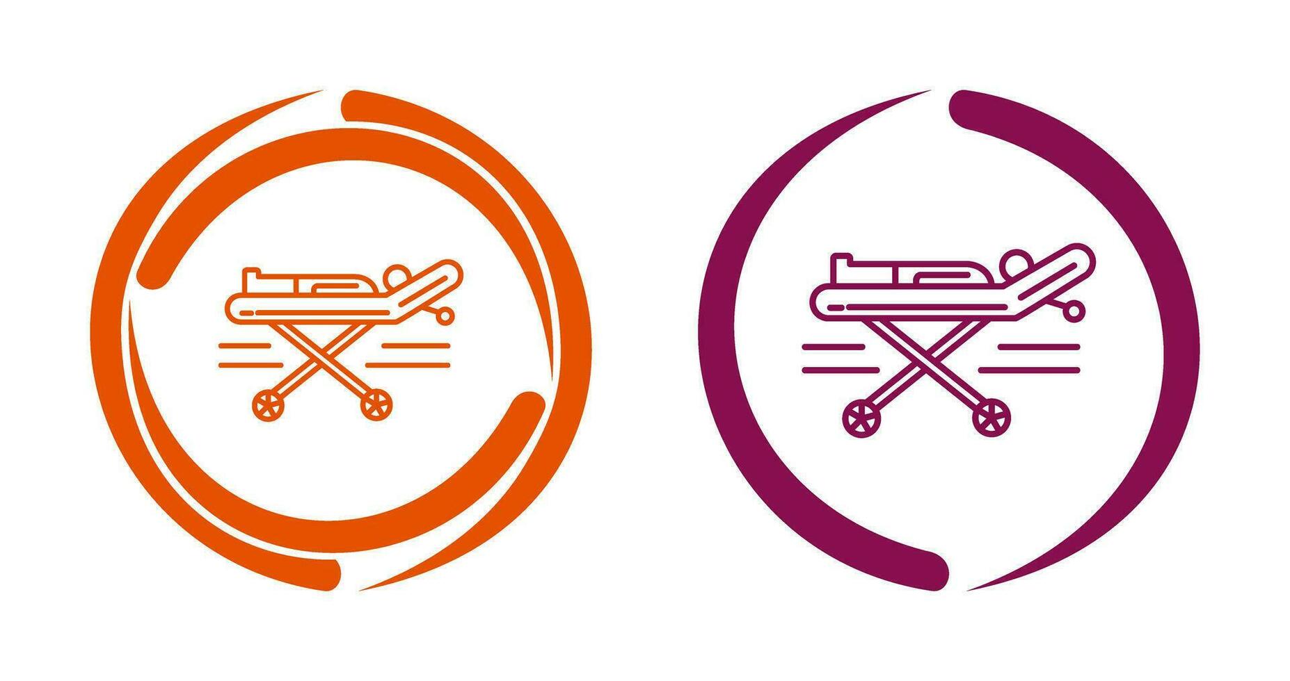 Stretcher Vector Icon