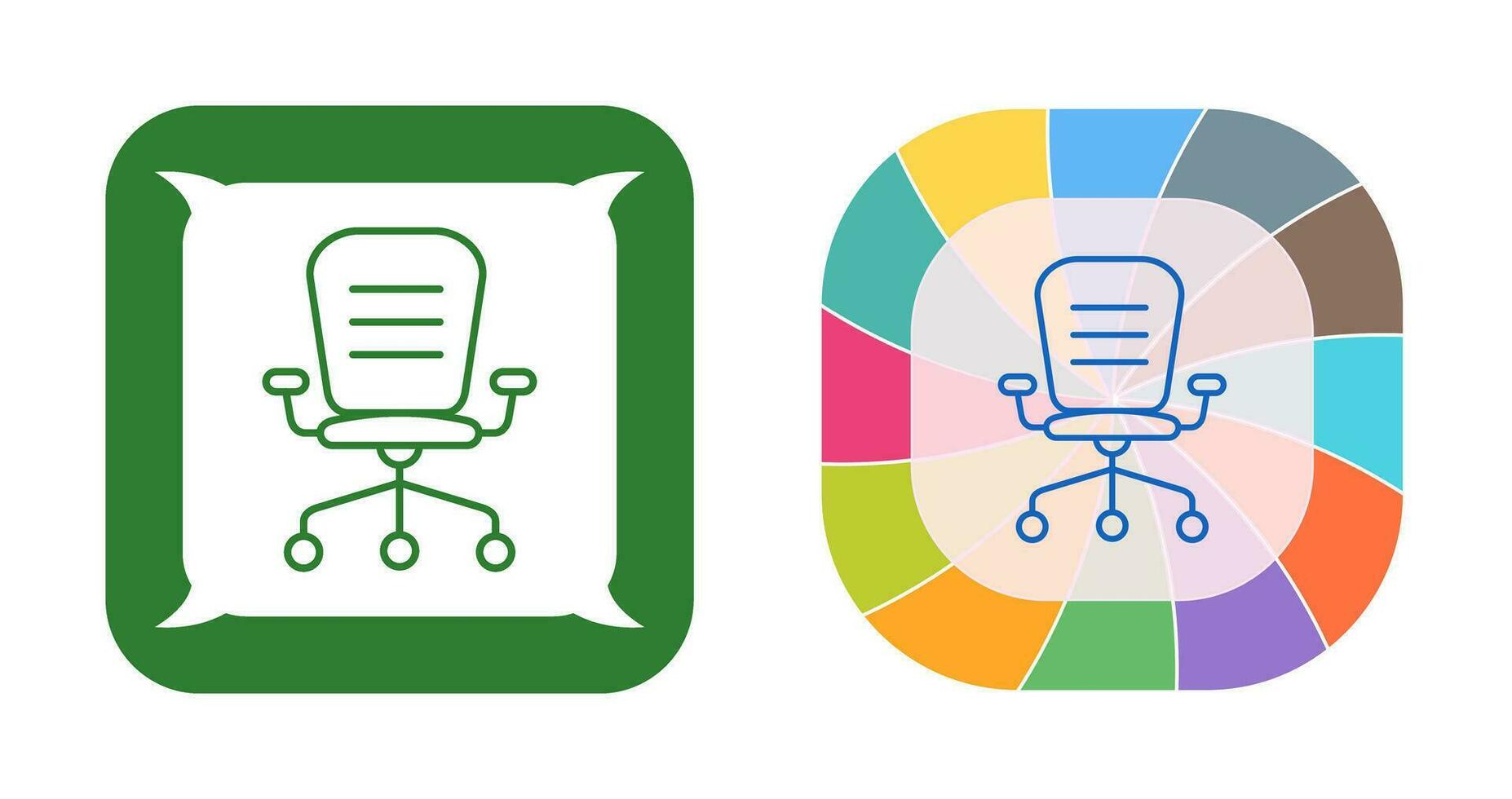 Office Chair Vector Icon