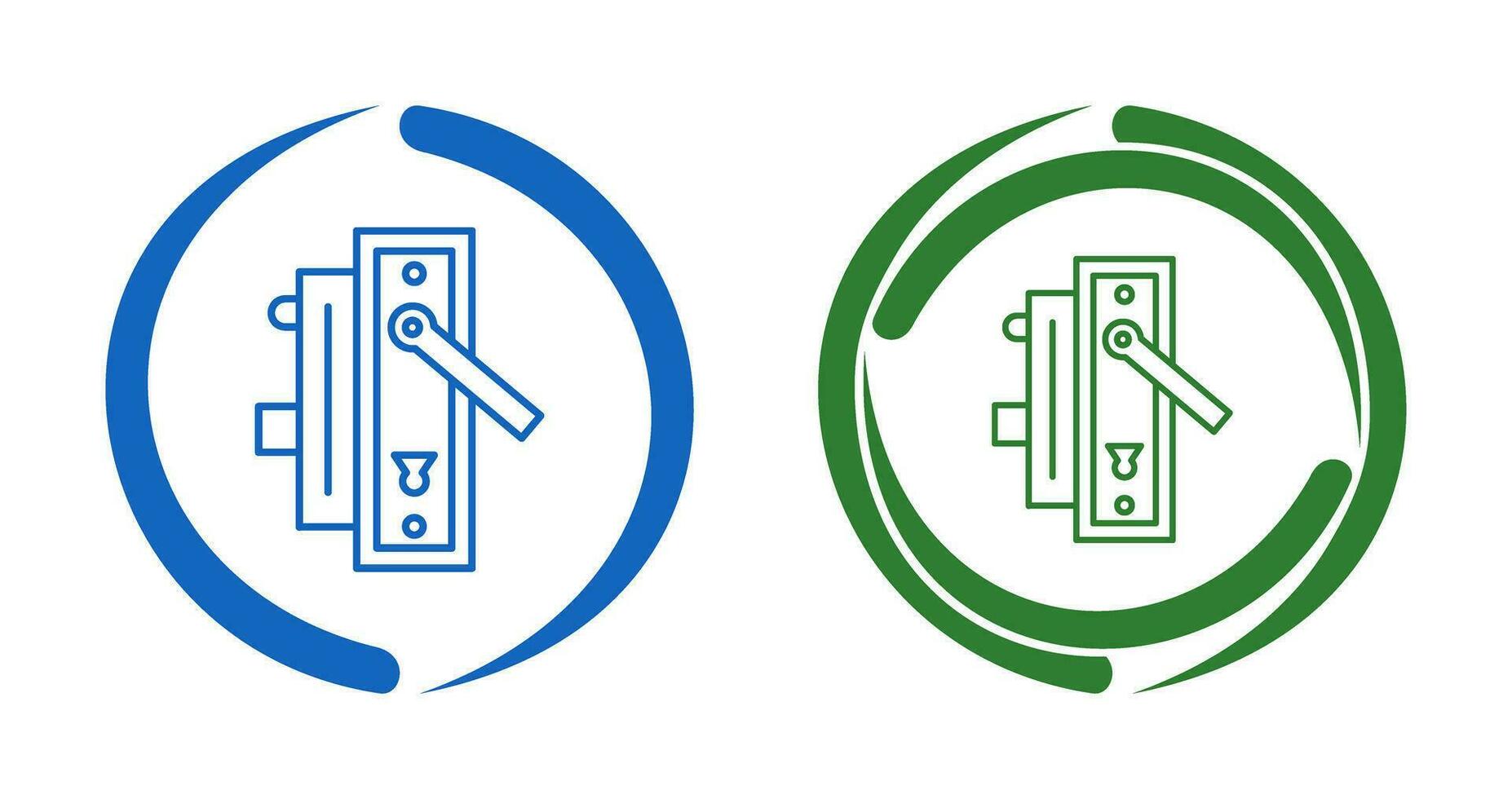 Door Handle Vector Icon