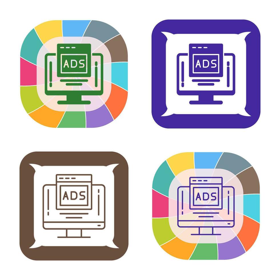 Digital Advertising Vector Icon