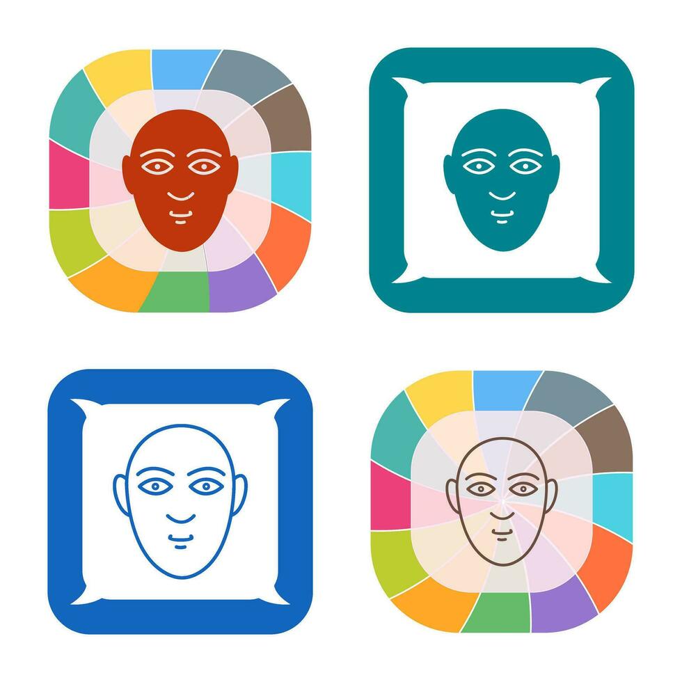 Human Face Vector Icon