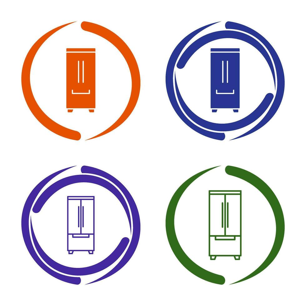 Refrigerator Vector Icon
