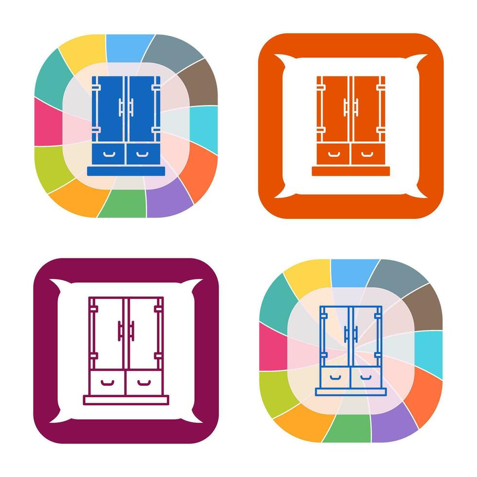 Cabinet Drawer Vector Icon