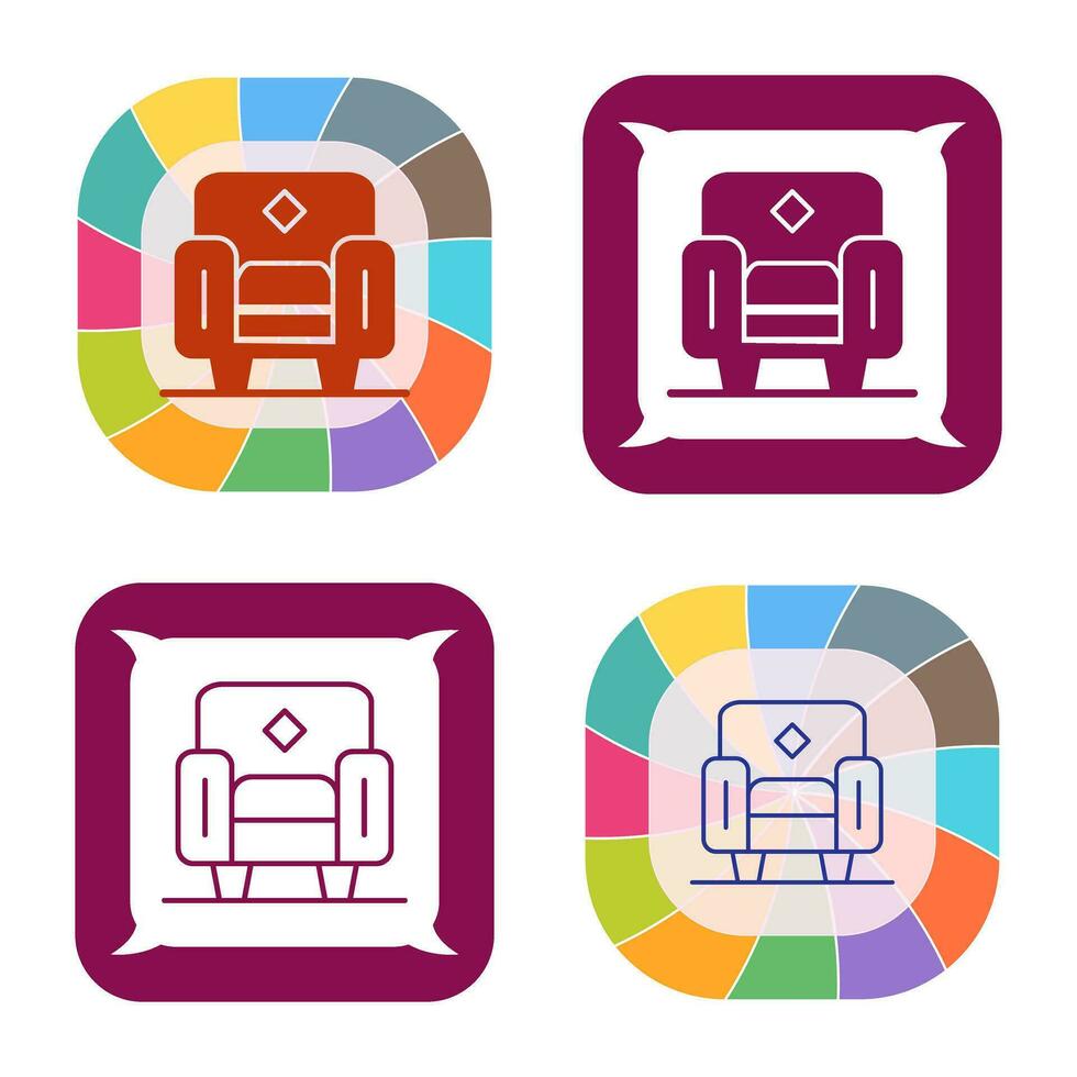 Armchair Vector Icon