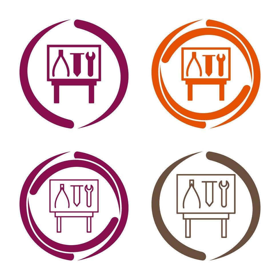 Tools Exhibit Vector Icon