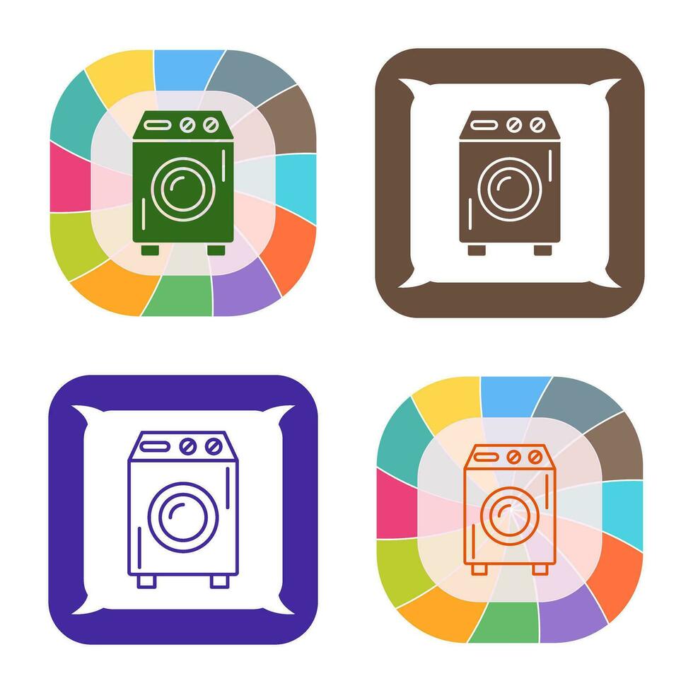 Washing Machine Vector Icon