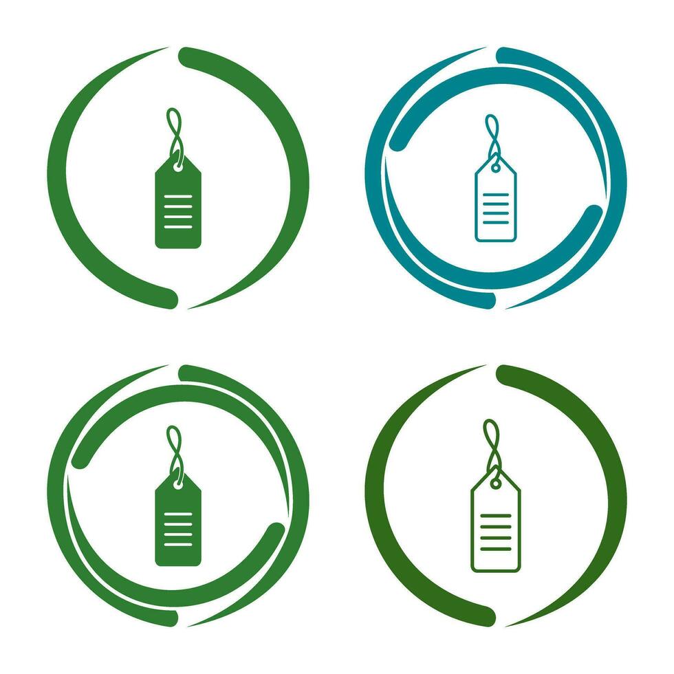Unique Sale Tag Vector Icon