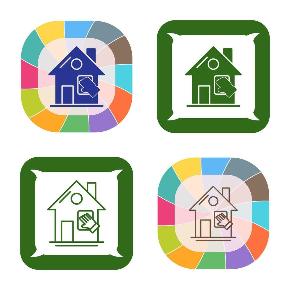 House Cleaning Vector Icon