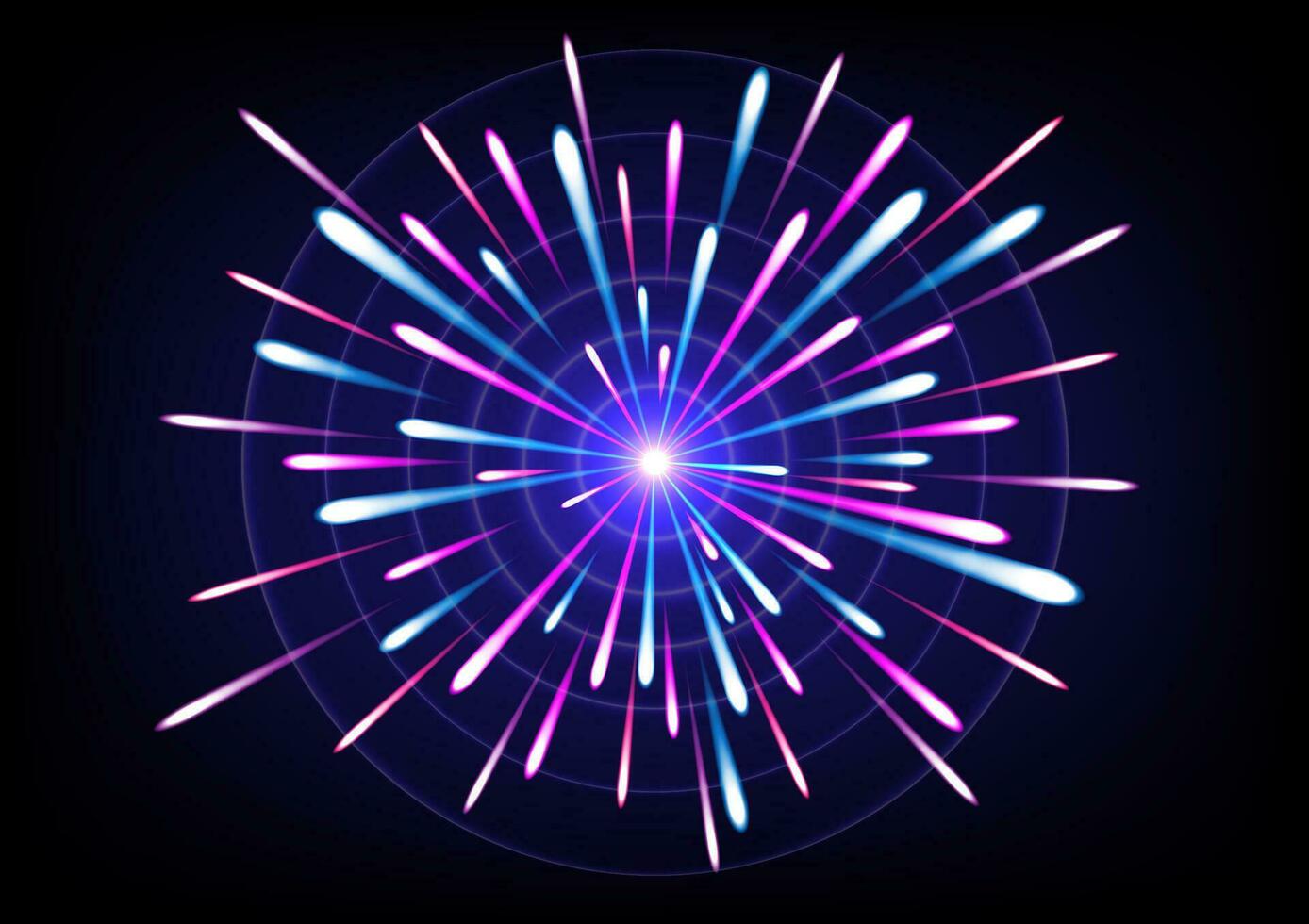 Abstract colorful sparkle lines with glowing lights vector illustration background