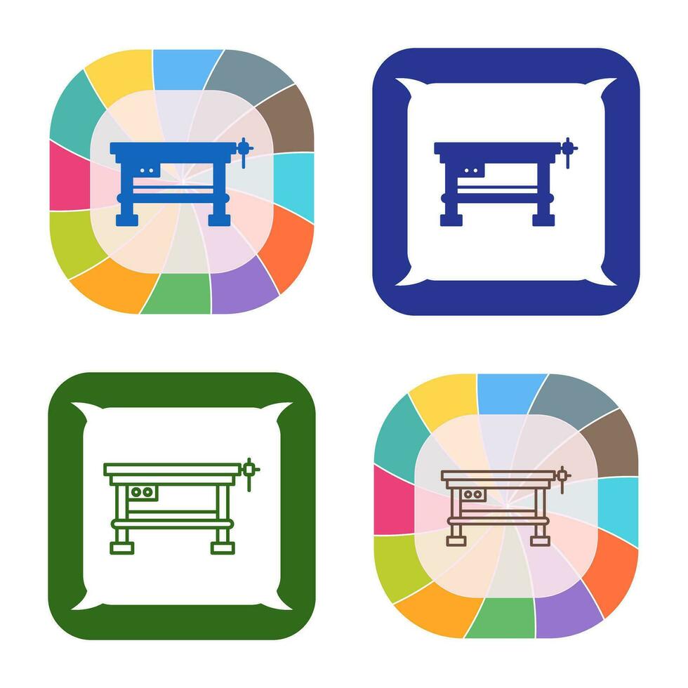 Work Bench Vector Icon
