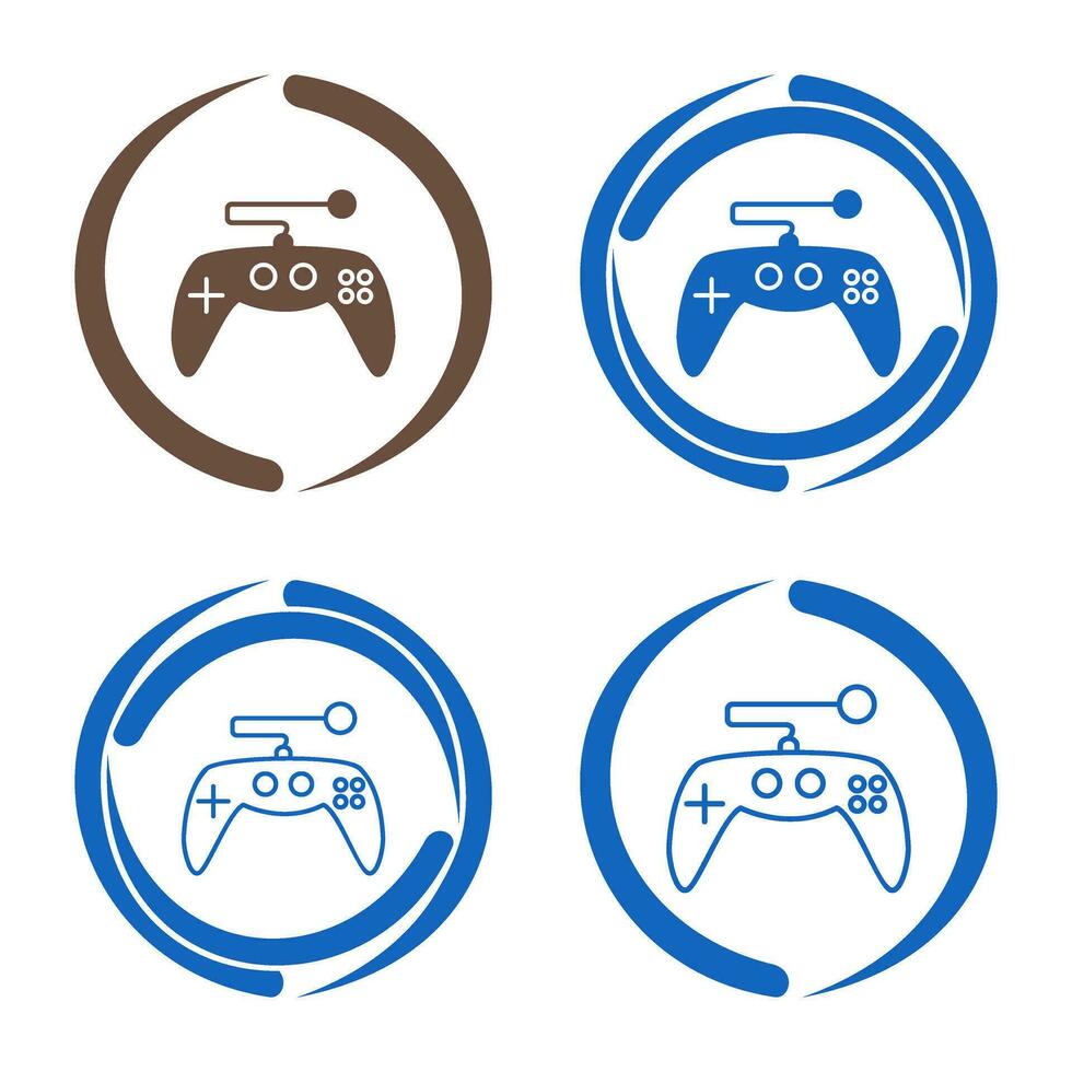 Unique Gaming Control Vector Icon