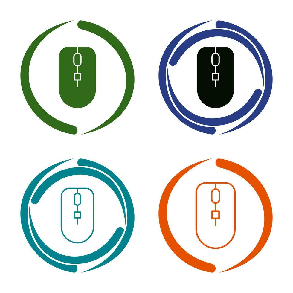 Unique Mouse Vector Icon